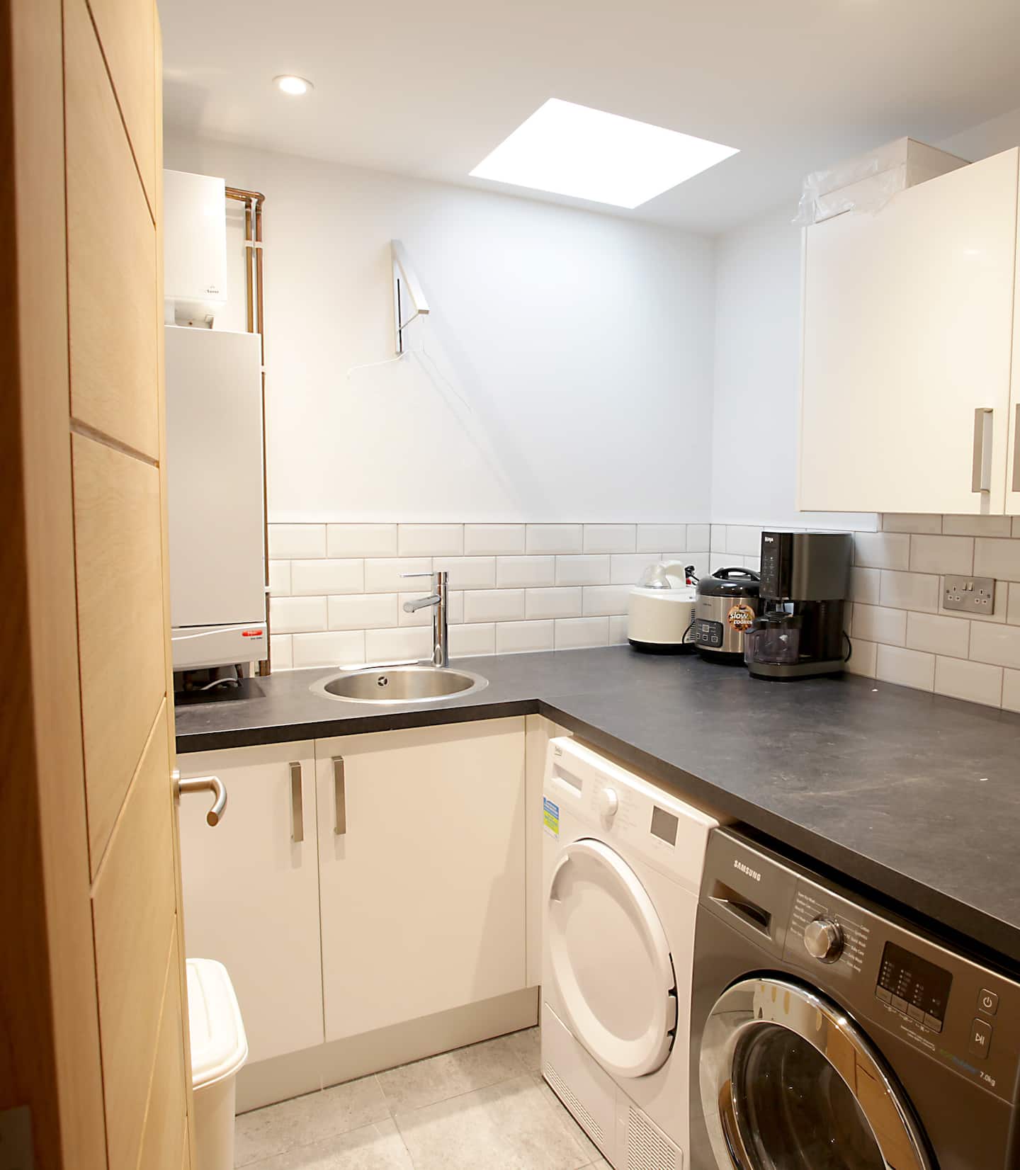 Worktops and the Siemens double oven