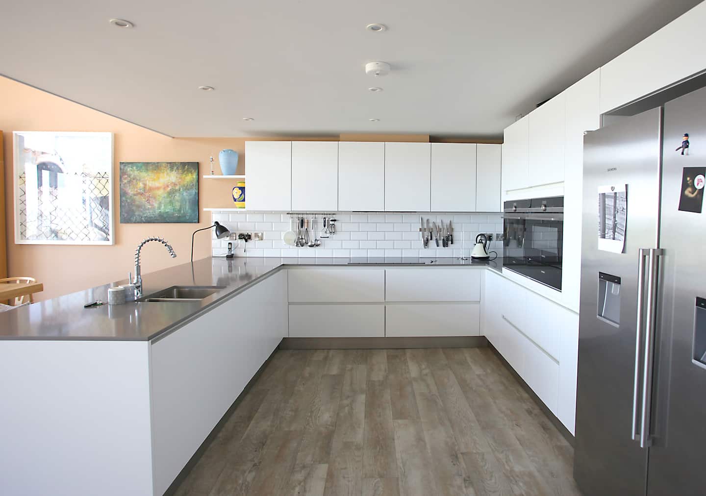 Dishwasher, fridge and storage